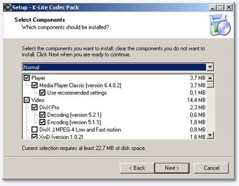 baixar k lite codec pack 64 bits.